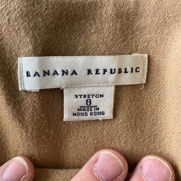 Banana Republic Women's Tan Wool Blend Mini Skirt Size 8‎ - Picture 5 of 12